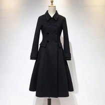 Double-sided cashmere coat vintage fashion high-grade coat clothing pattern cutting drawing physical paper