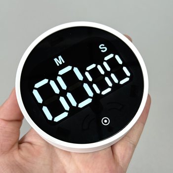 Electronic timer rotating kitchen countdown