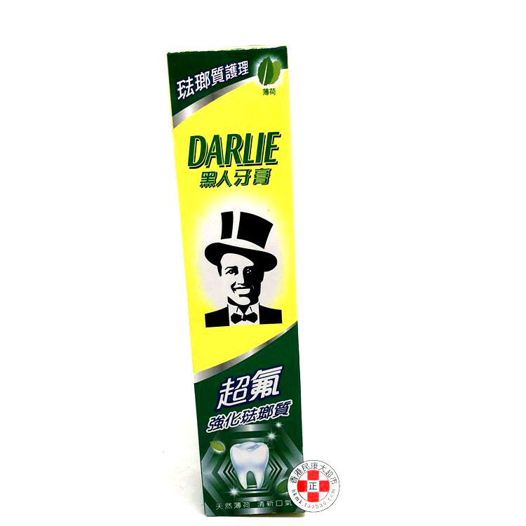 Taiwan black superfluorine mint toothpaste 250 g reinforced enamel fresh breath