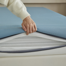 Matelas en fibre dair 3D matelas amovible et perméable à leau et imperméable à lhumidité antibactérien et anti-acarien