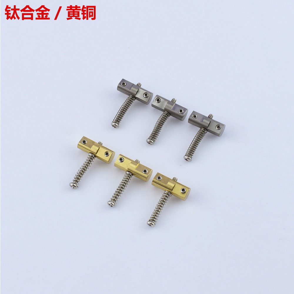 Nissan titanium alloy brass Vintage electric guitar bridge bridge code upgrade Fender Tele