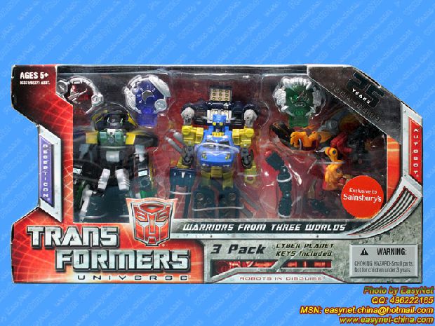 [Phiên bản Mỹ của vũ trụ UNIVERSE Transformers] Phiên bản cổ điển giới hạn 3 bộ robot Mô hình đồ chơi - Gundam / Mech Model / Robot / Transformers 	các dòng mô hình gundam