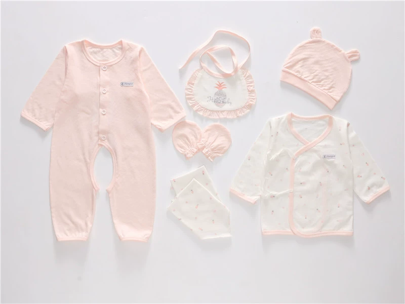 Bộ quà tặng bé mới của Tongtai full moon baby cotton quần áo xuân hè thu đông và quà tặng đồ lót mùa đông