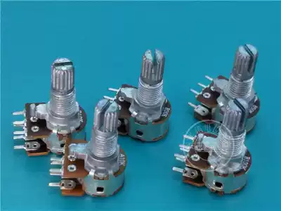 RK125G small duplex potentiometer A10K B10K B20K handle 15MM flowers