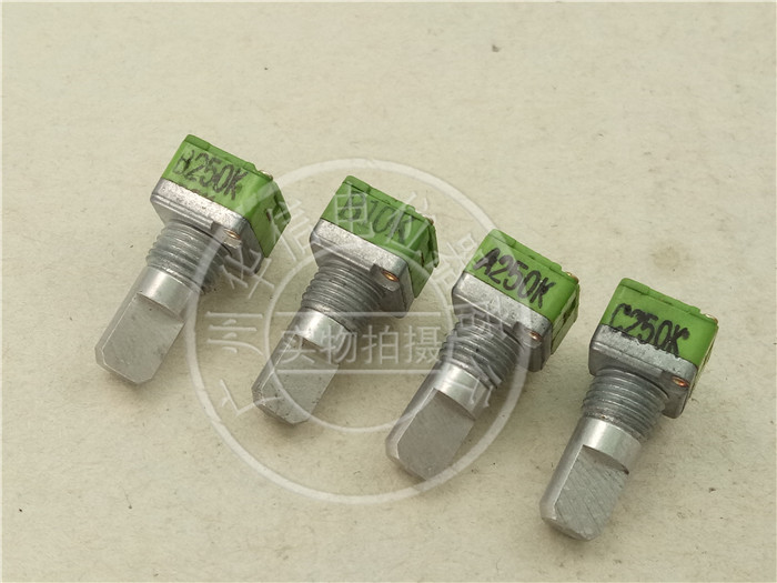 ALLHA RK097N type single joint potentiometers B10K B50K C250K handle long 15MMF