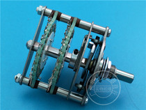 Band switch made in Japan 2 layers 2 blades x 23 gears handle length 20MMF