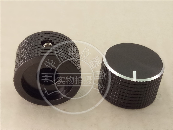 Full aluminum alloy knob cap 25MM* 15MM potentiometers cap holes 8MM