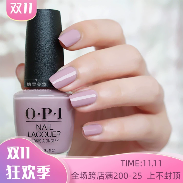 Sơn móng tay OPI chính hãng Mỹ 18 năm mùa thu đông Peru series P32 màu tím nhạt mềm nhanh khô, lâu trôi không độc hại và môi trường - Sơn móng tay / Móng tay và móng chân