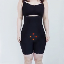 MsShe large size fat mm slimming waist magnet massage beauty body hip and abdomen shaping underwear safety pants underwear