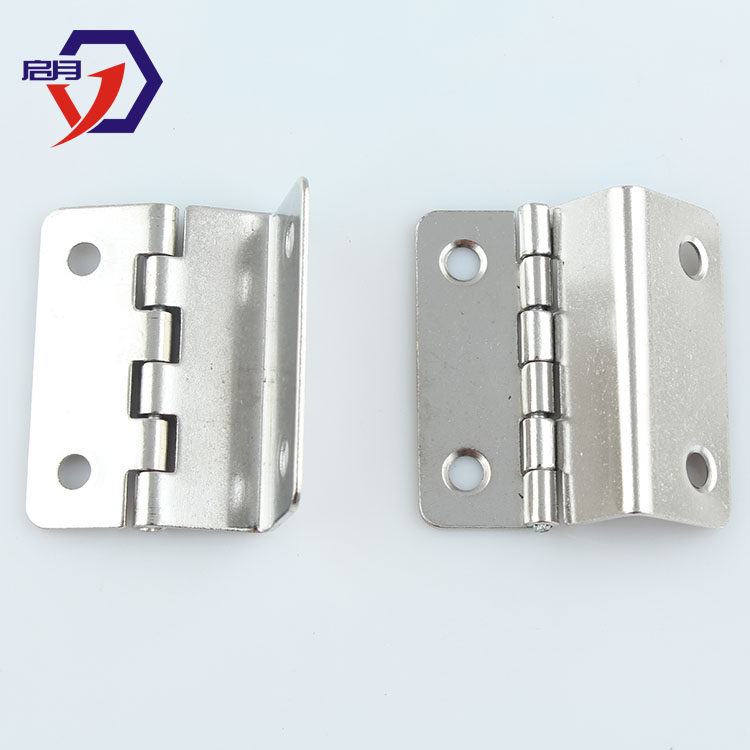 Three-fold hinge 12-plate furniture hinge silver furniture 3-fold hinge clip 12-plate hinge bend hinge single bend
