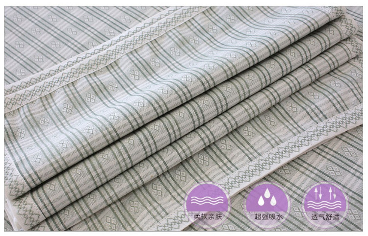 Hama đúp Crane lanh tự nhiên mat gối Single Double - Khăn gối áo gối