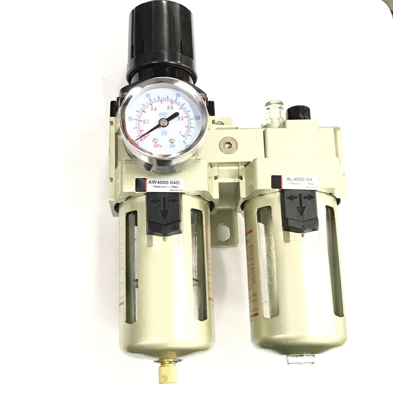 Two-piece Filter Regulator AC4010-04 AW4000-04 AL4000-04) AC4010-04D