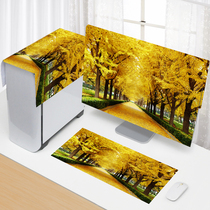 All-in-one computer dust cover Japanese anime desktop keyboard dust cover monitor dust cover cover cloth towel