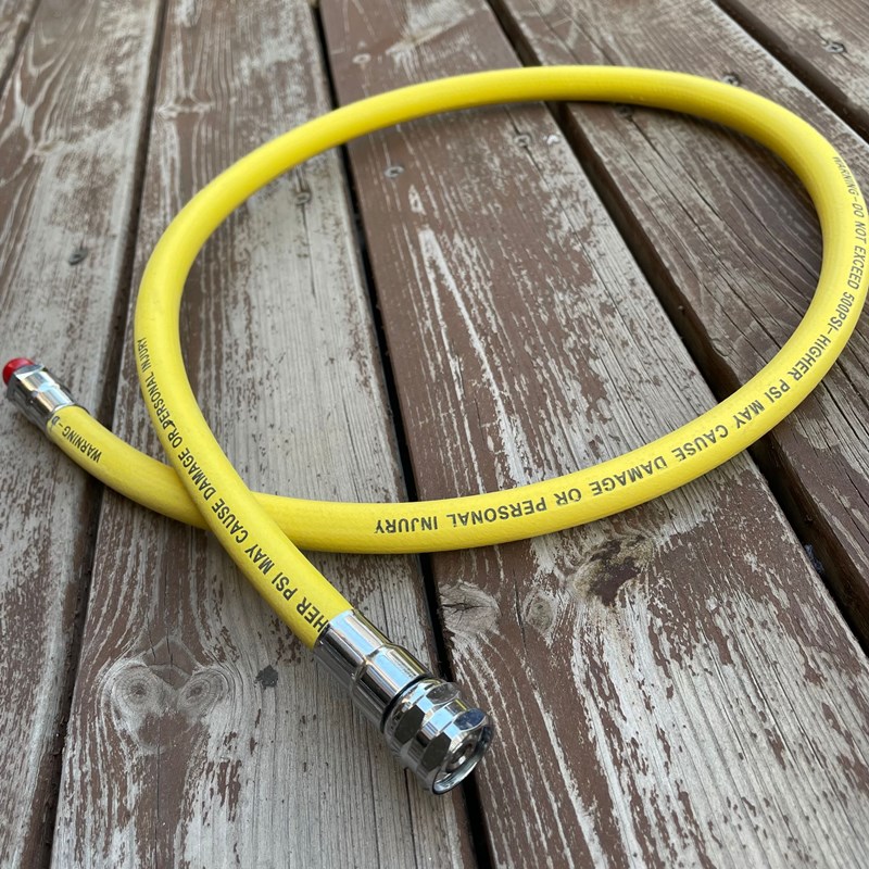 Taiwan imported AQUATEC diving spare two-stage head low pressure pipe Diving aspirator regulator medium pressure pipe