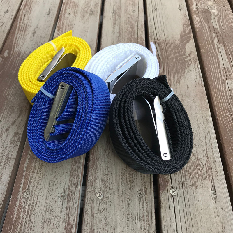 Dive Belt Black Deep Dive Counterweight belt Counterweight belt Counterweight lead belt White Blue Gravity belt Dive lead Belt