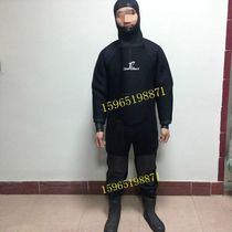 Korea imported CR material full dry wetsuit Dry wetsuit 6-8mm heavy diving wetsuit Deep diving