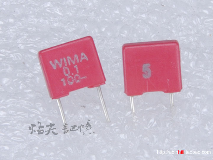 WIMA UF1 0 1UF 100V capacitive