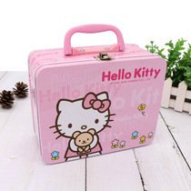 Polaroid camera Leather gift box suitcase Iron with lock gift box Gift box Storage box Holiday gift