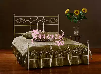 yD537 European iron bed iron bed frame 1 5 M simple iron bed master bed double bed 1 8 m bed frame