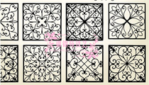 European-style indoor security window security iron guardrail childrens fence window villa window window flower custom