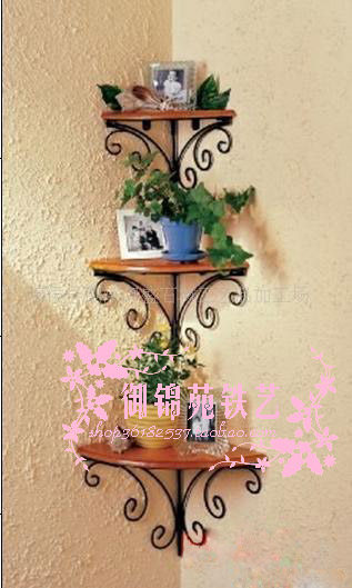 yF050 European Iron Home Euro Iron Archives Euro - style shelves Iron - art corner - frame is ordered