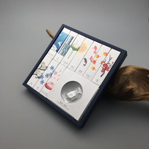 Japan Xiangcaitang HANGA Japanese line incense 10 kinds 20 kinds of incense dish set spot