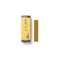 Japanese original Songtang Kaoru Road grass play short inch Cypress flavor line incense 20 with incense spot