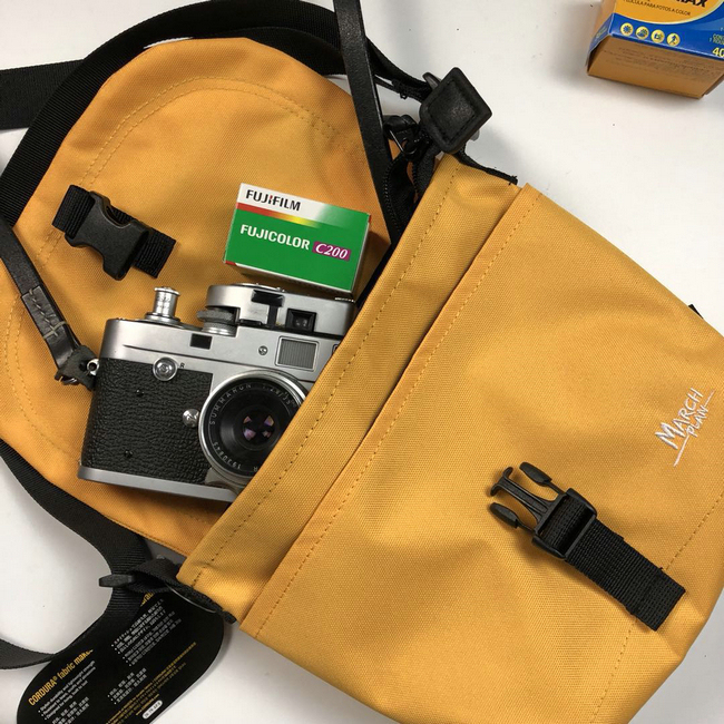 March Plan Original Cordura Waterproof Outdoor Mountain-Style Functional Unisex Commuter Messenger Shoulder Crossbody Bag