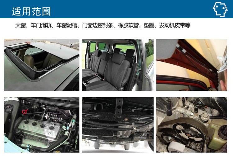 Xe nhập khẩu cao su bảo dưỡng chất lỏng cửa và kính cửa sổ dầu niêm phong đại lý bảo trì kem bảo vệ cửa moore - Phụ kiện chăm sóc mắt nước ngâm lens của Nhật