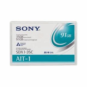 Sony SONY AIT-1 data tapes (SDX1-35C) 35GB-91GB data with 35G AIT