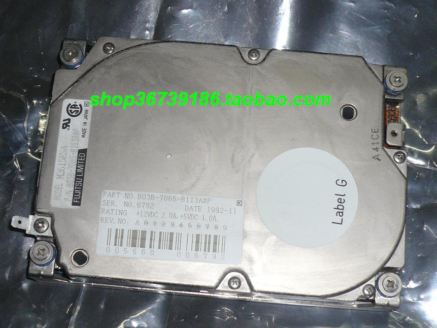 50 pin SCSI hard disc Fujitsu Fujitsu M2615ESA 49M 50pin scsi hard disc