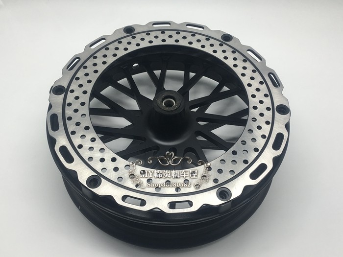 Applicable electric car small monkey M3M5 small monster MSX12512 inch built-in disc brakes disc brakes front steel ring
