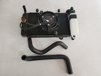 Suitable for small Ninja water tank 350CC250CC big sports car motorcycle treasure eopard imitation Kawasaki small Ninja water tank