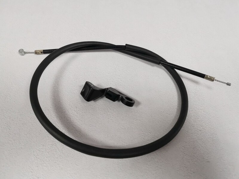 Suitable for curved beam MOTOACCESSORIES Saichi QS110 thickened handle damper pull line damper switch