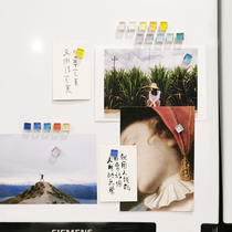 Photo refrigerator sticker 3d three-dimensional set of net red Nordic ins personality creative magnet custom magnet