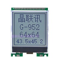 6464G-952-PN LCD module 6464 dot matrix LCD screen SPI interface ST7567 drive LCM
