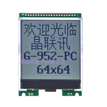 6464G-952-PC LCD module with font library dot matrix LCD screen SPI interface ST7567 LCM