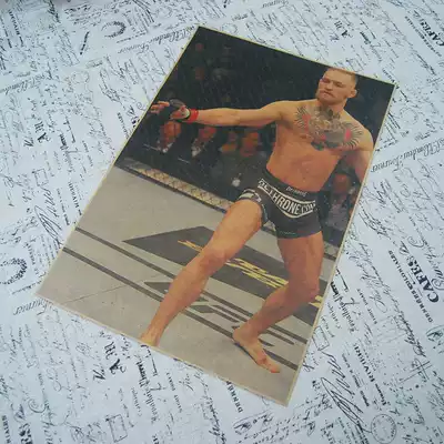 UFC Mouth Cannon Posters Conor McGregor Conor McGregor Fighting Star Figure to Figure Custom