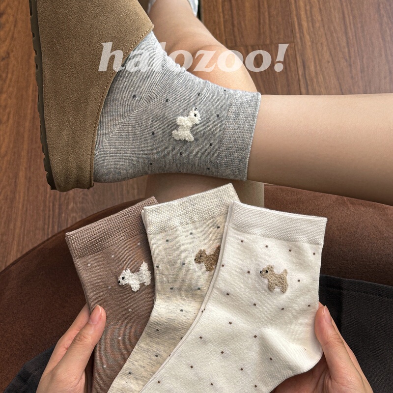 Women's Pure Cotton Mid-Calf Socks 2026 New Popular Spring and Autumn Short Socks for Girls, Short Tube Socks for Women in Autumn