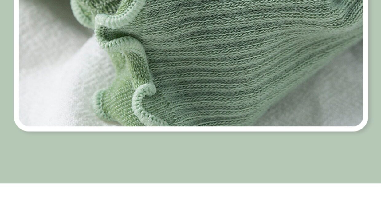 木耳花边袜子女夏季薄款中筒袜纯棉ins潮日系白色jk堆堆袜夏天详情6