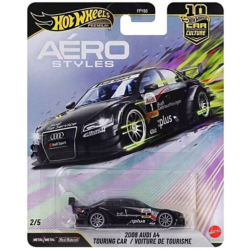 Audi A4 Hot Wheels Alloy Sports Car Car Culture Series Aerodynamic Iron Base Rubber Tires Audi A4 Hot Wheels Alloy Sports Car Car Culture Series Aerodynamic Iron Base Rubber Tires