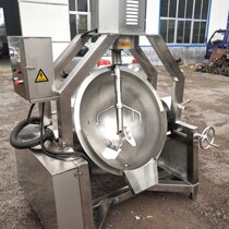 Semi Automatic Planet Frying Pan Syrup Red Sugar Boiling Machine Stainless Steel Semi-automatic Planet Stirring Mezzanine Pan