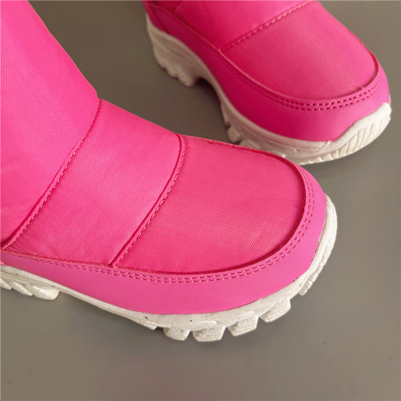 угги f ＆f外贸出口女童儿童男童雪地靴冬季棉靴短靴毛防滑防水轻便-20 Wutababy