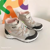 03 Небольшое количество чистого экспорта иностранной торговли русские дети и девочки в зимних снежных сапогах Водонепроницаемые, анти -кишечные легкие и тепло