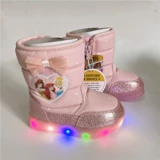 Флисовые детские удерживающие тепло короткие сапоги