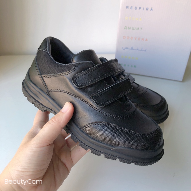 Foreign trade Italy genuine leather students black leather shoes performance shoes children boys casual shoes cow leather will suck leather shoes