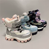 Удерживающие тепло зимние детские нескользящие короткие сапоги