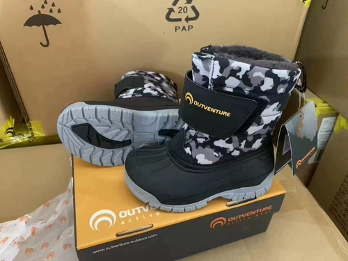 01 Экспорт иностранной торговли российские детские детские мальчики и девочки Снежные сапоги водонепроницаемы