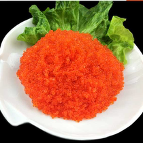 Red crab (flying fish seed) Japanese cuisine 1000g grain with blasting taste sushi restaurant