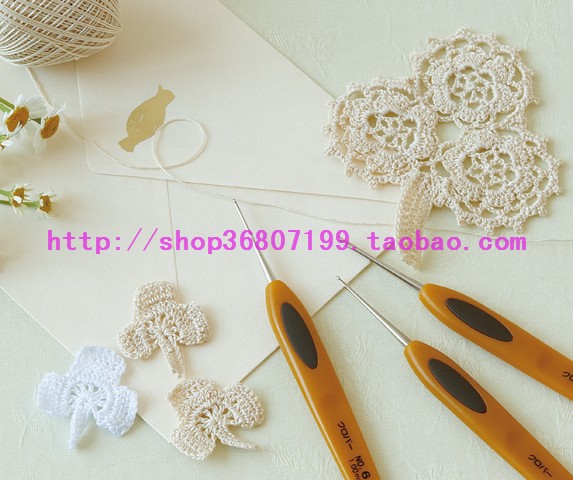 Meiyi Brothers Direct Sales Center * Japan Coke (clover) Pen Type E Silver Lace Crochet (41-600~)